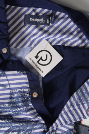 Pánská košile  Desigual, Velikost M, Barva Modrá, Cena  1 192,00 Kč