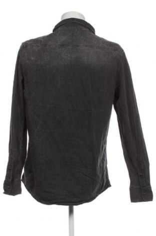 Ανδρικό πουκάμισο Distorted people, Μέγεθος XL, Χρώμα Μαύρο, Τιμή 11,87 €