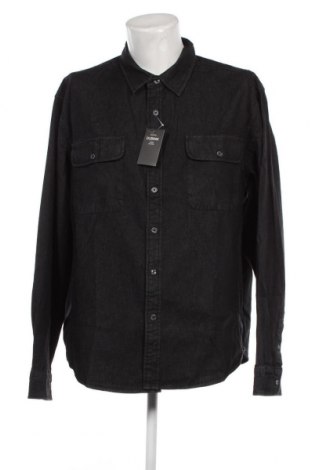 Ανδρικό πουκάμισο Dubinik, Μέγεθος XXL, Χρώμα Γκρί, Τιμή 20,15 €