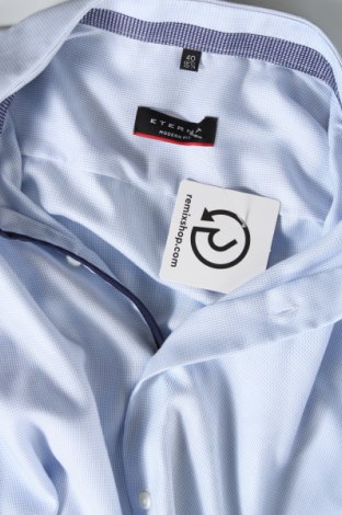 Ανδρικό πουκάμισο Eterna, Μέγεθος M, Χρώμα Μπλέ, Τιμή 28,13 €