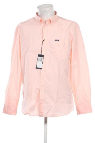 Męska koszula Faconnable, Rozmiar XL, Kolor Różowy, Cena 558,47 zł