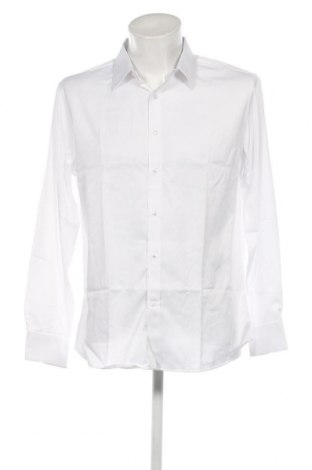 Ανδρικό πουκάμισο Flex, Μέγεθος L, Χρώμα Λευκό, Τιμή 14,23 €