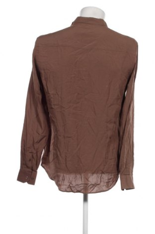 Ανδρικό πουκάμισο Gianni Lupo, Μέγεθος XL, Χρώμα Καφέ, Τιμή 20,64 €
