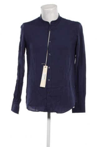 Ανδρικό πουκάμισο Gianni Lupo, Μέγεθος L, Χρώμα Μπλέ, Τιμή 39,69 €