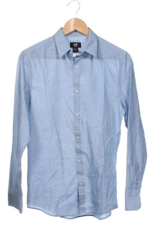 Ανδρικό πουκάμισο H&M, Μέγεθος S, Χρώμα Μπλέ, Τιμή 8,90 €