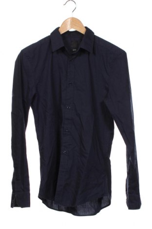 Ανδρικό πουκάμισο H&M, Μέγεθος S, Χρώμα Μπλέ, Τιμή 8,90 €