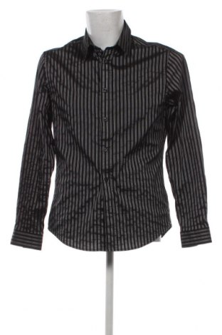 Ανδρικό πουκάμισο H&M, Μέγεθος M, Χρώμα Μαύρο, Τιμή 8,90 €