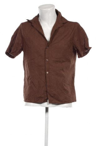 Herrenhemd H&M, Größe M, Farbe Braun, Preis 8,95 €