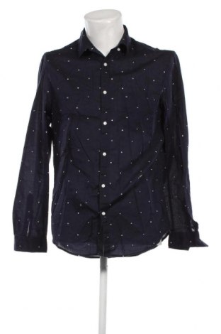 Ανδρικό πουκάμισο H&M, Μέγεθος M, Χρώμα Μπλέ, Τιμή 13,03 €