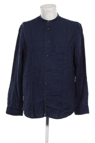 Мъжка риза H&M, Размер L, Цвят Син, Цена 8,99 лв.