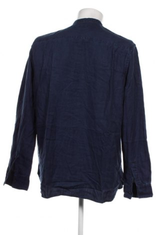 Мъжка риза H&M, Размер L, Цвят Син, Цена 10,44 лв.