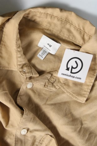 Ανδρικό πουκάμισο H&M, Μέγεθος M, Χρώμα  Μπέζ, Τιμή 15,00 €