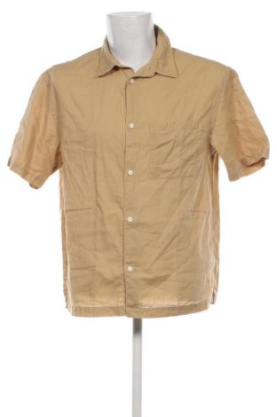 Ανδρικό πουκάμισο H&M, Μέγεθος M, Χρώμα  Μπέζ, Τιμή 9,00 €