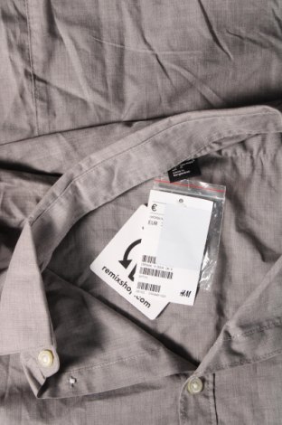Cămașă de bărbați H&M, Mărime L, Culoare Gri, Preț 81,71 Lei