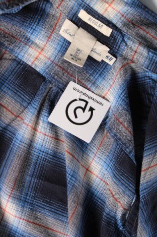 Ανδρικό πουκάμισο H&M L.O.G.G., Μέγεθος S, Χρώμα Μπλέ, Τιμή 5,52 €