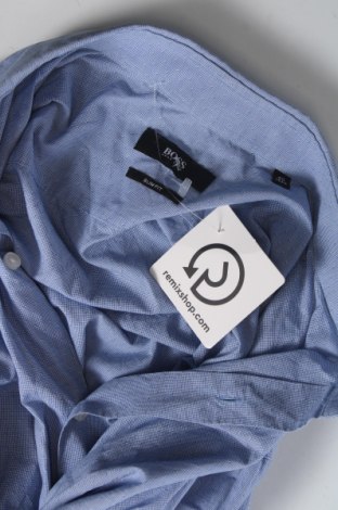 Herrenhemd Hugo Boss, Größe M, Farbe Blau, Preis 44,56 €