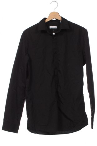 Ανδρικό πουκάμισο Jack & Jones, Μέγεθος M, Χρώμα Μαύρο, Τιμή 22,62 €