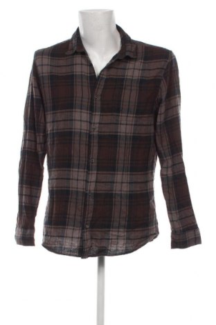 Ανδρικό πουκάμισο Jack & Jones, Μέγεθος L, Χρώμα Καφέ, Τιμή 12,62 €