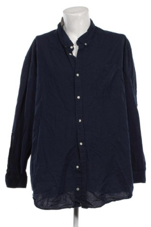Ανδρικό πουκάμισο Jack & Jones, Μέγεθος 5XL, Χρώμα Μπλέ, Τιμή 39,69 €