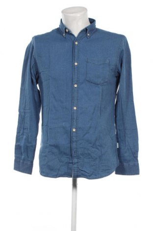 Ανδρικό πουκάμισο Jack & Jones, Μέγεθος M, Χρώμα Μπλέ, Τιμή 23,81 €