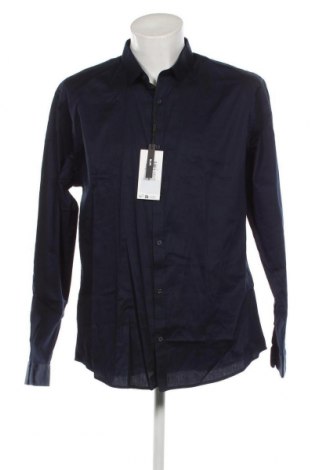 Ανδρικό πουκάμισο Jack & Jones PREMIUM, Μέγεθος XXL, Χρώμα Μπλέ, Τιμή 33,74 €