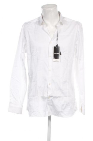 Ανδρικό πουκάμισο Jack & Jones PREMIUM, Μέγεθος XXL, Χρώμα Λευκό, Τιμή 23,81 €