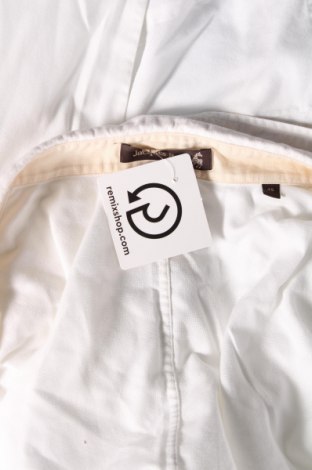 Ανδρικό πουκάμισο Jacques Britt, Μέγεθος M, Χρώμα Λευκό, Τιμή 9,42 €