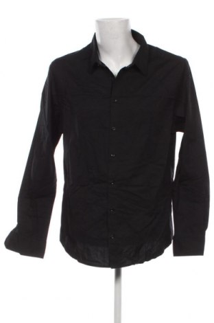 Ανδρικό πουκάμισο Jbc, Μέγεθος XXL, Χρώμα Μαύρο, Τιμή 10,76 €