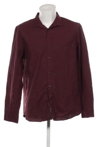 Ανδρικό πουκάμισο Kiabi, Μέγεθος XXL, Χρώμα Κόκκινο, Τιμή 10,76 €