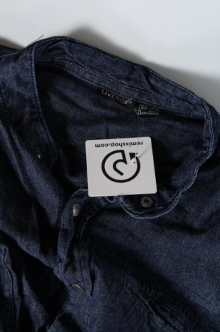 Ανδρικό πουκάμισο Livergy, Μέγεθος L, Χρώμα Μπλέ, Τιμή 17,94 €
