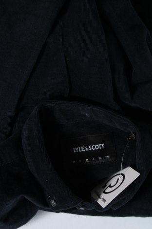 Мъжка риза Lyle & Scott, Размер M, Цвят Син, Цена 19,16 лв.