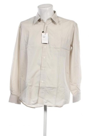 Ανδρικό πουκάμισο Maestro, Μέγεθος L, Χρώμα  Μπέζ, Τιμή 28,58 €