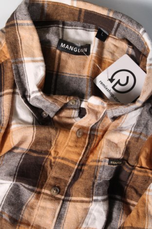 Ανδρικό πουκάμισο Manguun, Μέγεθος L, Χρώμα Πολύχρωμο, Τιμή 4,31 €