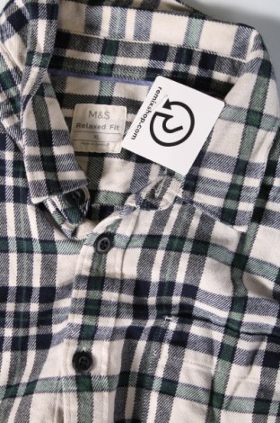 Мъжка риза Marks & Spencer, Размер XL, Цвят Многоцветен, Цена 14,58 лв.