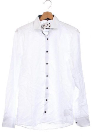 Ανδρικό πουκάμισο Olymp, Μέγεθος M, Χρώμα Λευκό, Τιμή 28,92 €