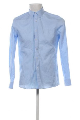 Ανδρικό πουκάμισο Olymp, Μέγεθος M, Χρώμα Μπλέ, Τιμή 15,35 €