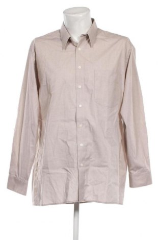 Ανδρικό πουκάμισο Olymp, Μέγεθος L, Χρώμα  Μπέζ, Τιμή 14,34 €