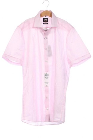 Ανδρικό πουκάμισο Olymp, Μέγεθος S, Χρώμα Ρόζ , Τιμή 33,40 €