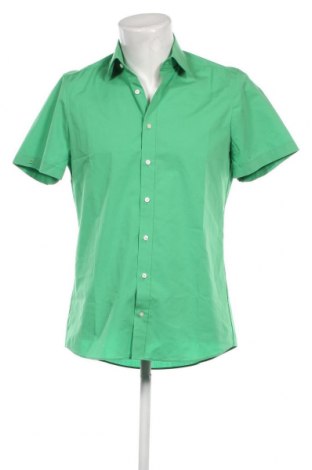 Ανδρικό πουκάμισο Olymp, Μέγεθος M, Χρώμα Πράσινο, Τιμή 15,00 €