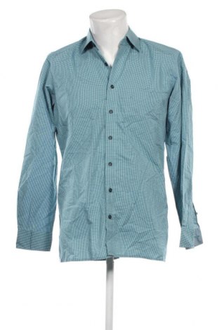 Herrenhemd Olymp, Größe M, Farbe Blau, Preis 38,27 €