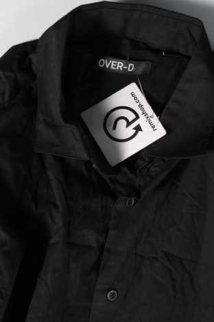 Pánska košeľa  Over-D, Veľkosť L, Farba Čierna, Cena  25,58 €