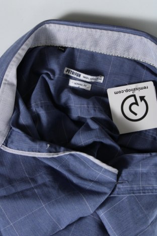 Ανδρικό πουκάμισο PETRIFUN, Μέγεθος XL, Χρώμα Μπλέ, Τιμή 7,15 €