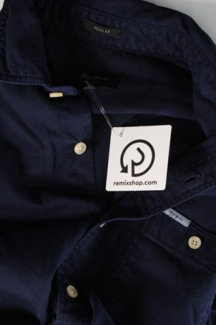 Ανδρικό πουκάμισο Pepe Jeans, Μέγεθος S, Χρώμα Μπλέ, Τιμή 34,52 €