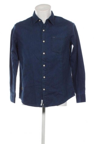 Мъжка риза Pepe Jeans, Размер L, Цвят Син, Цена 124,00 лв.