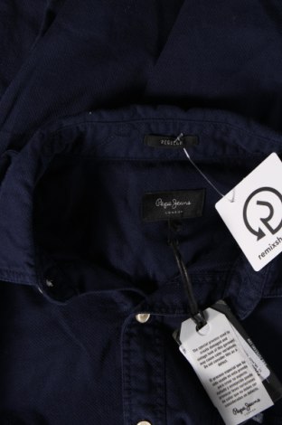 Herrenhemd Pepe Jeans, Größe L, Farbe Blau, Preis 34,52 €