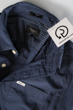 Ανδρικό πουκάμισο Pepe Jeans, Μέγεθος S, Χρώμα Μπλέ, Τιμή 23,01 €