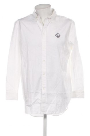 Męska koszula Polo By Ralph Lauren, Rozmiar L, Kolor Biały, Cena 350,24 zł