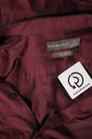 Ανδρικό πουκάμισο Primark, Μέγεθος XL, Χρώμα Κόκκινο, Τιμή 17,94 €