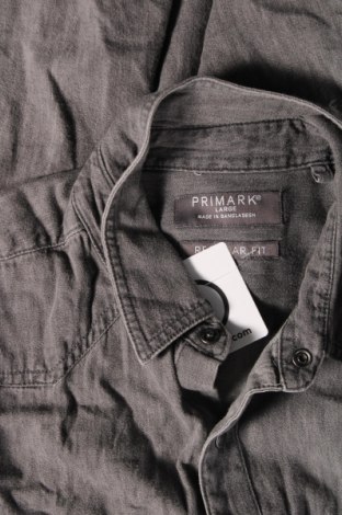 Pánska košeľa  Primark, Veľkosť L, Farba Sivá, Cena  16,44 €