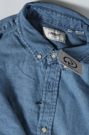 Herrenhemd Produkt by Jack & Jones, Größe XL, Farbe Blau, Preis € 23,63